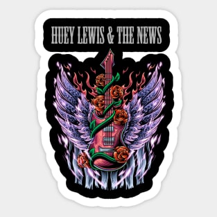 HUEY LEWIS THE NEWS BAND Sticker